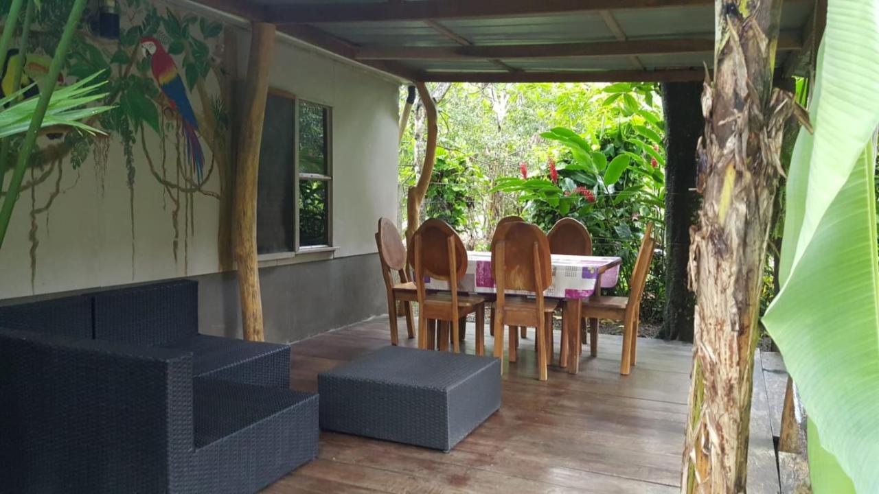 Hotel El Colibri Rojo - Cabinas - Le Colibri Rouge Cahuita Ngoại thất bức ảnh